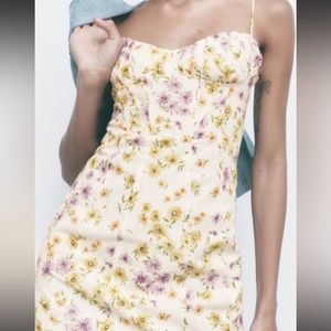 Zara NWT floral dress!